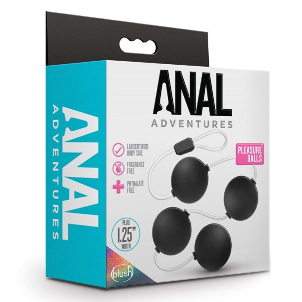 Anal Adventure Pleasure Balls with Rolling Weights - Kegel Exercise & Intimate Massager for Women & Couples - Enhance Pleasure & Strengthen Pelvic Floor Muscles
