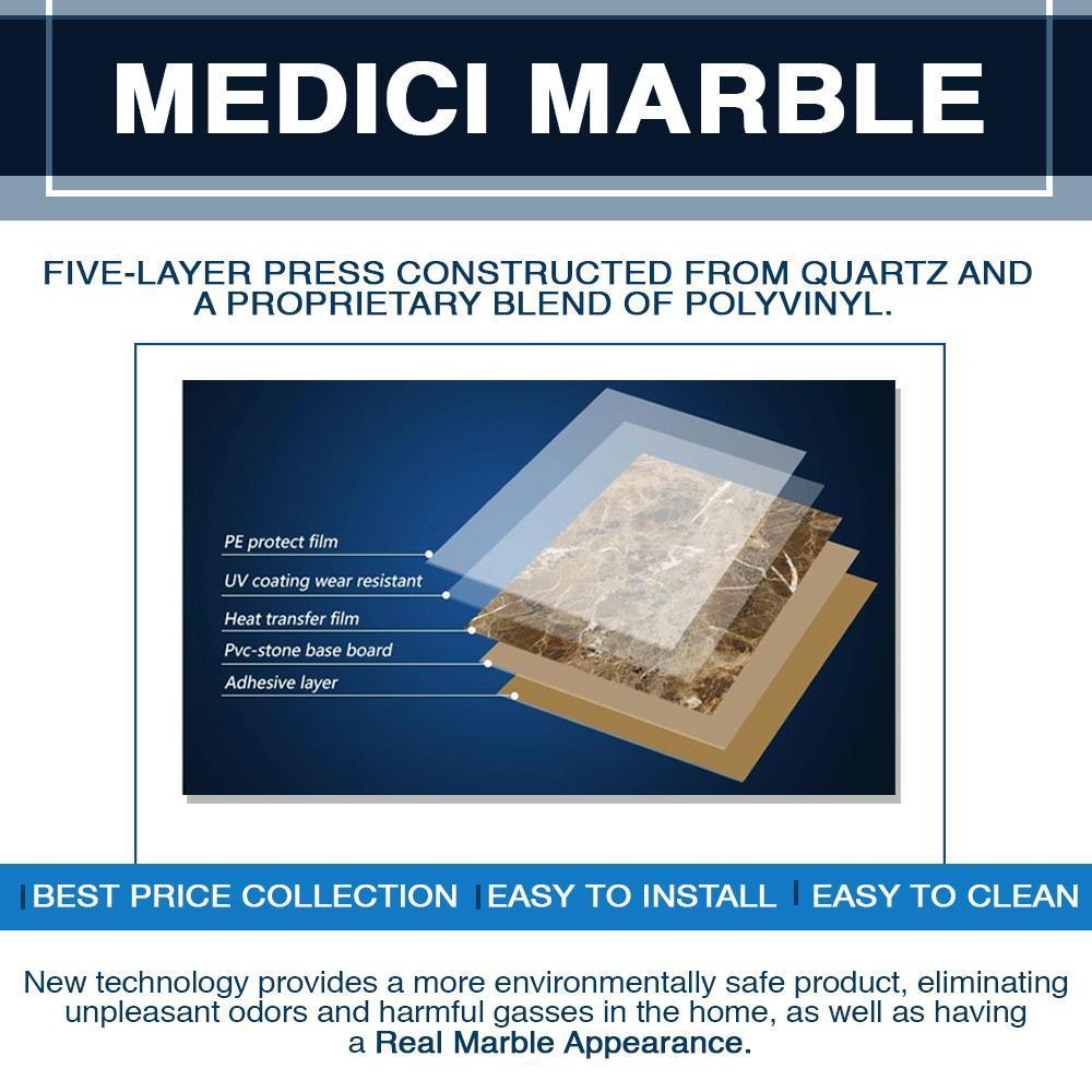 Premium Carrara Marble Corner Shower Enclosure Kit - Frameless Glass Bathroom Shower Door with Stainless Steel Hardware, Waterproof & Easy to Clean - Perfect for Modern Bathroom Renovations & Spa-Like Showers