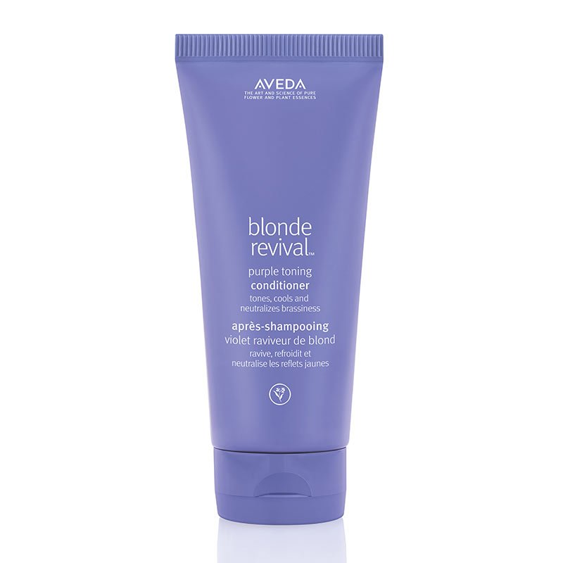 Aveda Blonde Revival Purple Toning Conditioner for Blonde & Silver Hair - Neutralizes Brassiness & Enhances Cool Tones | Perfect for Salon-Quality Color Maintenance at Home