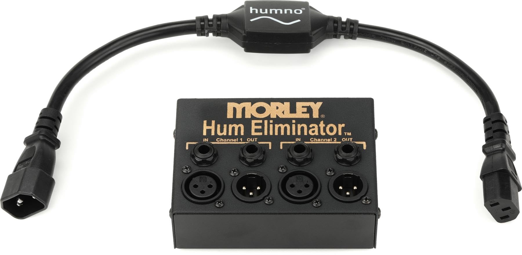 Morley Professional Hum Removal Tool Box - Eliminate Ground Loop Noise for Audio & Video Equipment | Perfect for Home Studios, DJ Setups & AV Systems