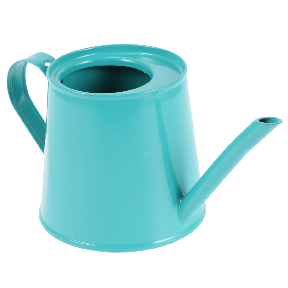 DOITOOL Mini Iron Watering Can for Indoor & Outdoor Plants - Modern Cute Design for Kids, Children's Gardening, Photography Props, Home Decor (Blue) - Perfect for Gardens, Balconies, and Indoor Plant Care