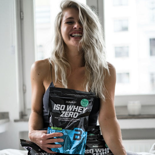 BioTechUSA Iso Whey Zero 2.27kg (5lbs) Premium Protein Powder - Low Carb, Lactose Free Whey Isolate for Muscle Recovery & Growth - Perfect for Post-Workout, Weight Loss & Fitness Enthusiasts
