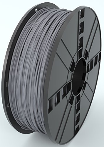 MG Chemicals ABS17GY1 Grey ABS 3D Printer Filament - 1.75mm, 1kg Spool for High-Quality 3D Printing | Perfect for DIY Projects, Prototyping & Home Use