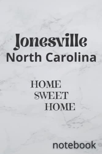 Jonesville North Carolina - Home Sweet Home Sign | Rustic Wooden Wall Decor for Farmhouse, Living Room & Bedroom | Perfect Housewarming Gift for New Homeowners