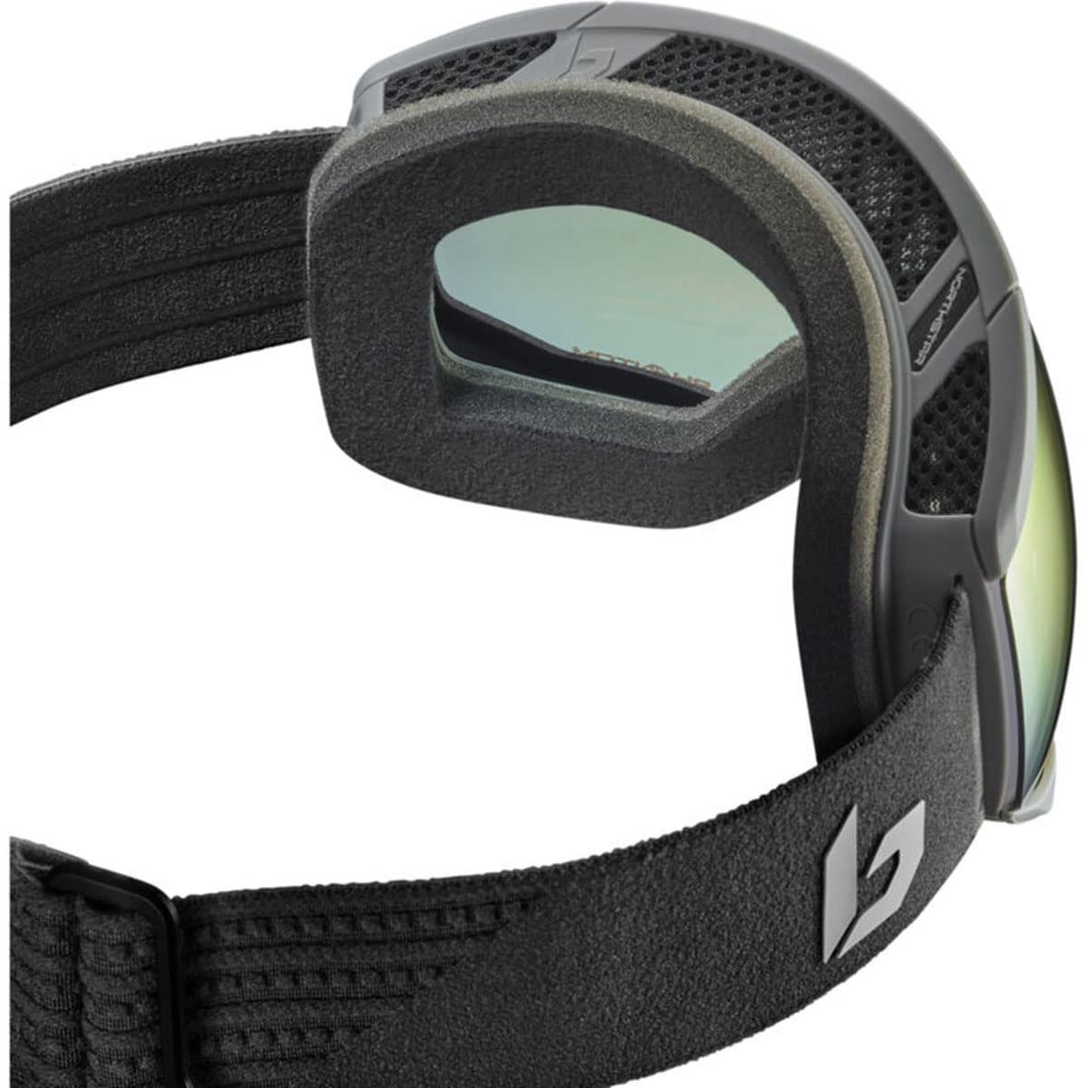 Bolle Winter Northstar Matte Black Corp Phantom+ Ski Goggles - One Size (21895) - Anti-Fog, UV Protection for Snowboarding & Skiing