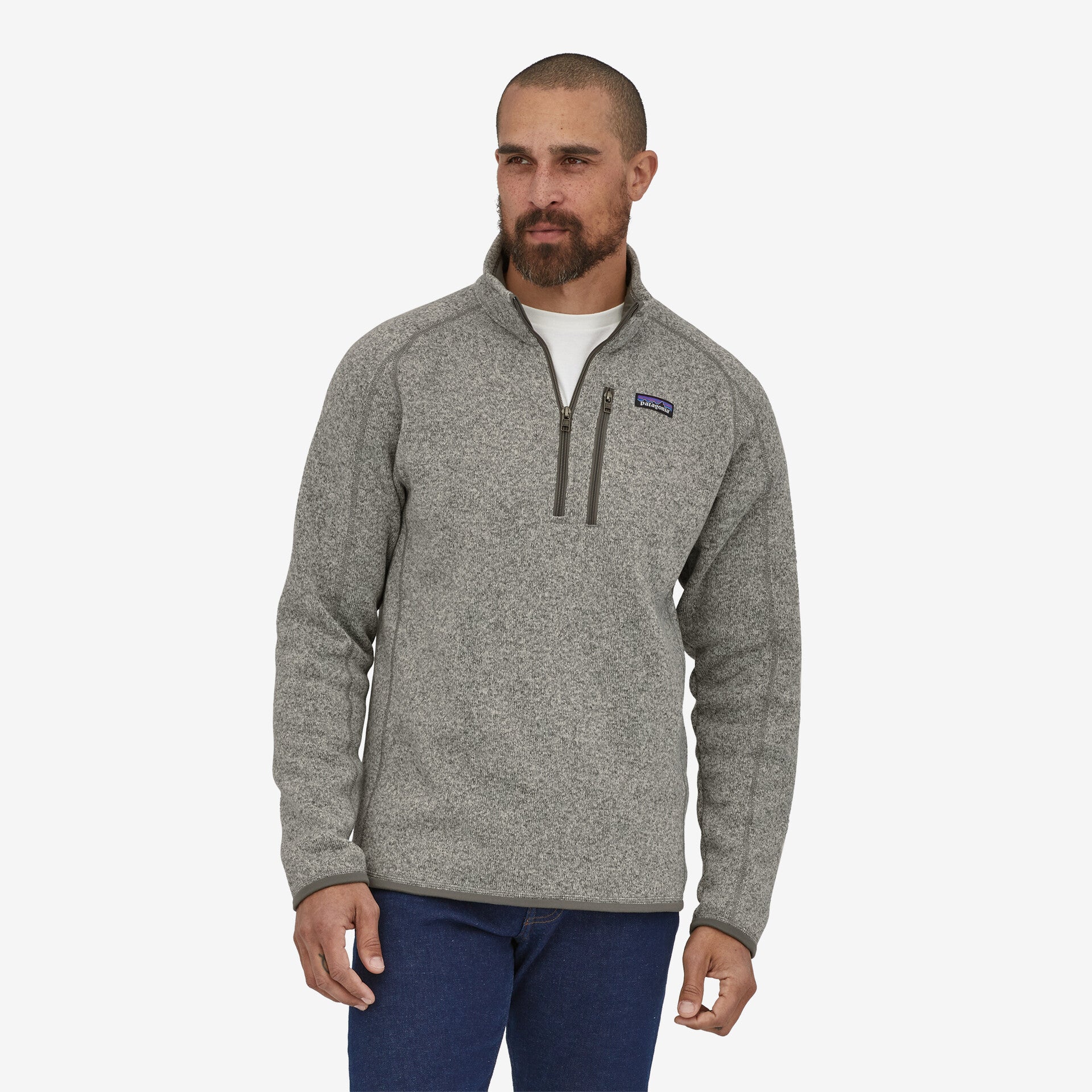 Men's Better Sweater® 1/4 Zip Fleece Jacket - Lightweight Warm Pullover for Hiking & Outdoor Activities (Style 25523)