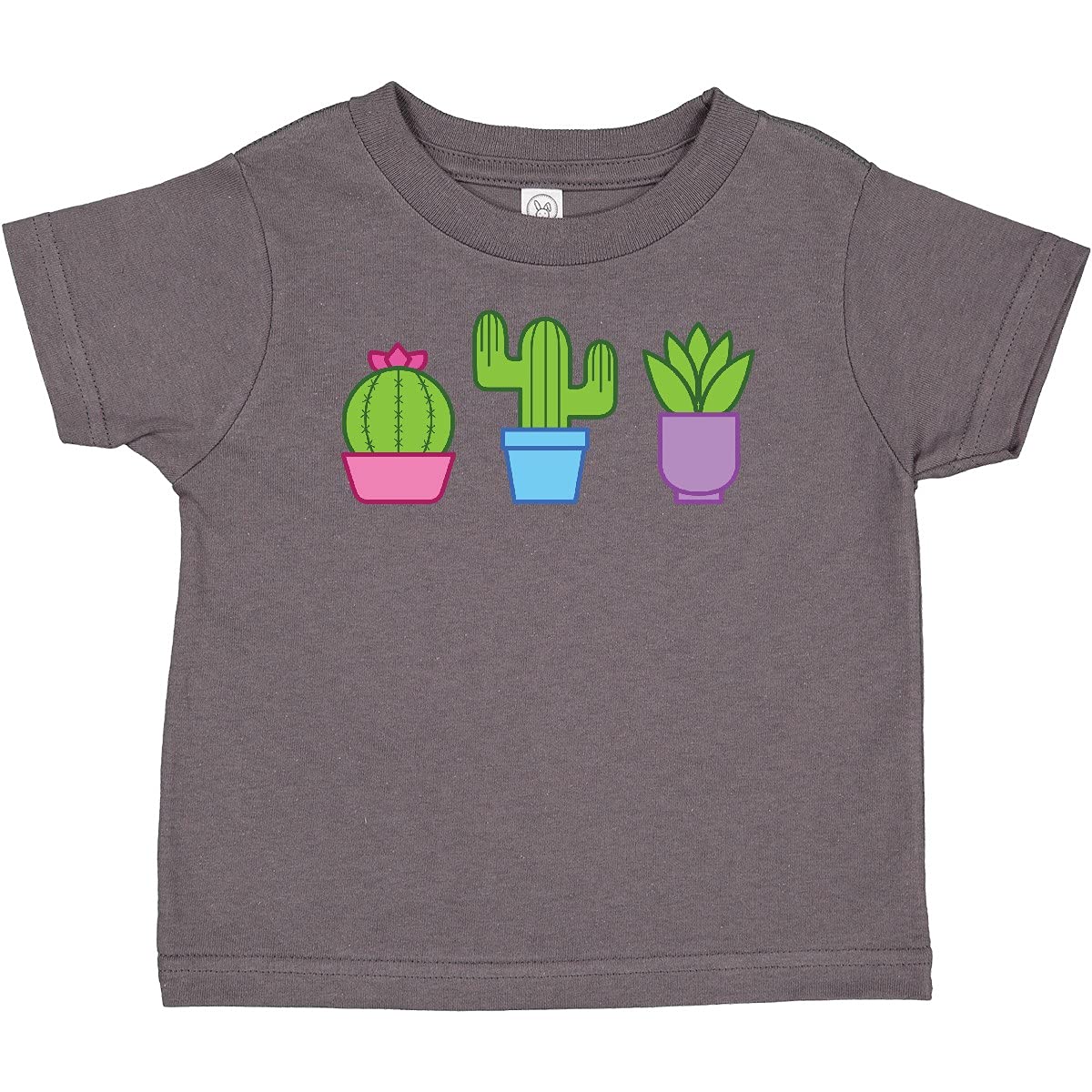 Inktastic Cute Cactus and Plants Baby T-Shirt - Soft Cotton Infant Bodysuit for Boys & Girls - Perfect for Playdates, Daycare & Family Photos