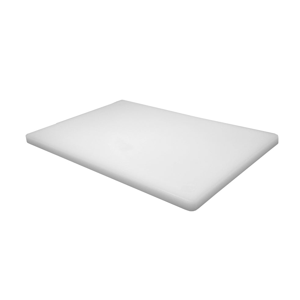 Premium Nella 6 x 10 Inch White Plastic Cutting Board - Durable Kitchen Chopping Board for Fruits, Vegetables, Meat | Perfect for Home, Restaurant & Camping Use