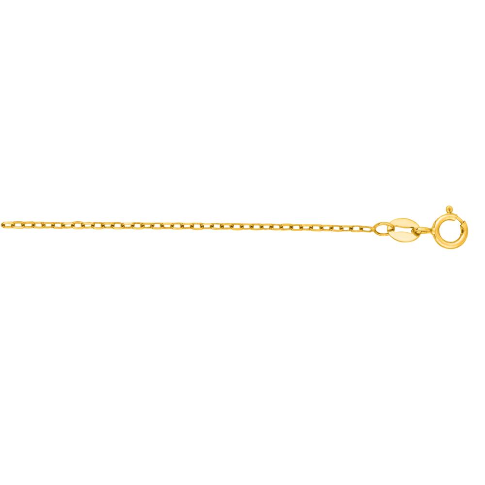 14K Gold 1.2mm Open Cable Chain Necklace - Dainty Delicate Jewelry for Women, Gift for Her - Perfect for Layering, Everyday Wear & Special Occasions