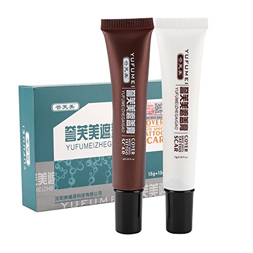 Waterproof Tattoo Cover Up Makeup - Professional Tattoo Concealer Set for Full Coverage, Long Lasting & Sweatproof | Perfect for Beach, Swimming, Weddings & Special Events