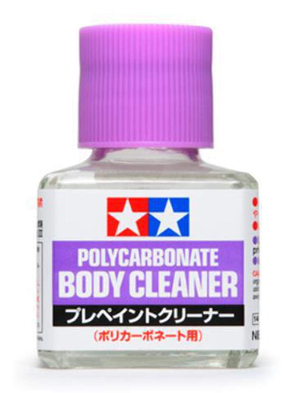 TAMIYA 87118 Polycarbonate Cleaner for RC Car Bodies & Lexan Windows - Remove Dirt, Grease & Scratches for Clear Visibility