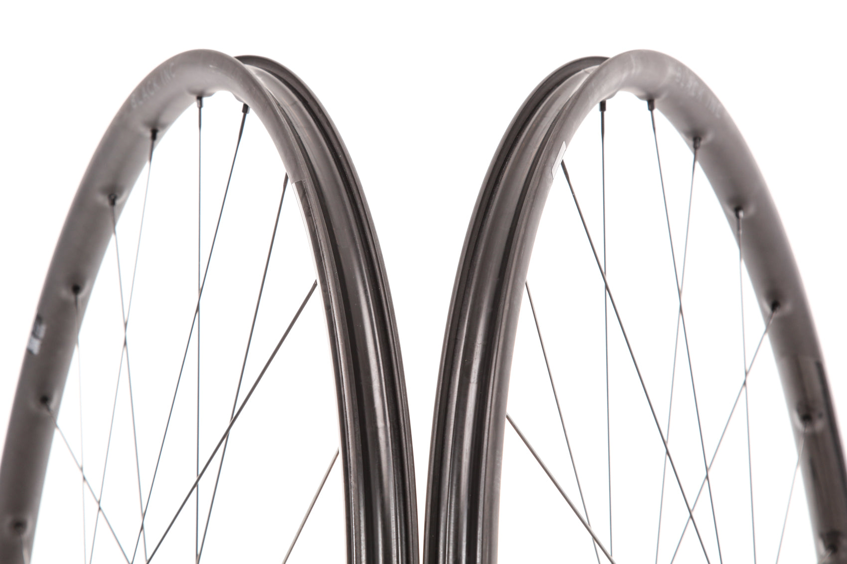 Black Inc Twenty Carbon Tubeless 700c Wheelset - Lightweight Road Bike Wheels for Racing & Performance Cycling | Perfect for Road Racers & Triathletes