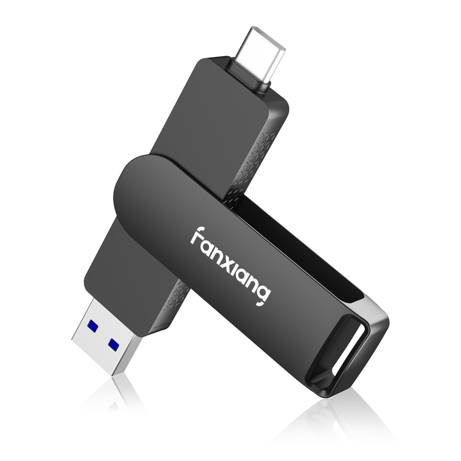 1TB External SSD USB 3.2 Gen 2 Flash Drive - 2000MB/s High Speed, Dual USB-C & USB-A 2-in-1 Design, Portable Solid State Thumb Drive for iPhone 15/16 Pro, Android, Windows, Mac, PC & Laptops - Perfect for Data Backup, File Transfer & Mobile Storage