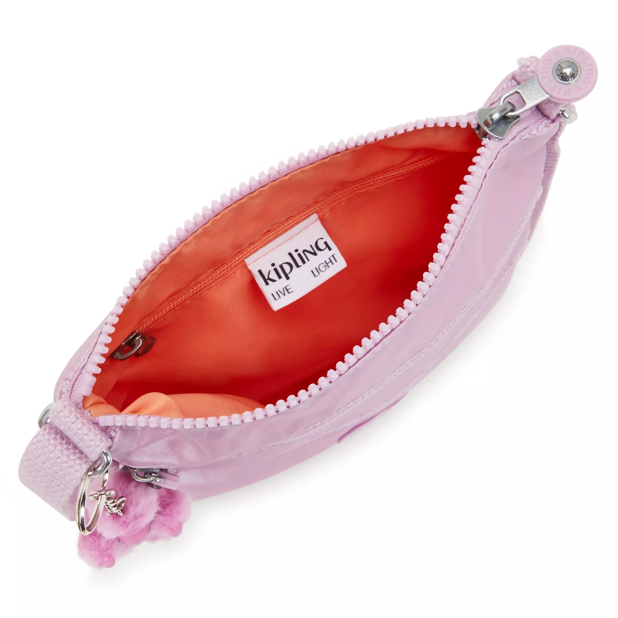 Kipling Keiko Metallic Crossbody Mini Bag - Stylish Lilac Purse for Women | Perfect for Everyday Use, Travel & Date Night