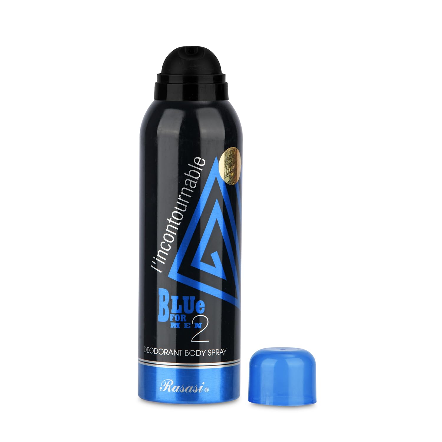 RASASI Blue for Men 2 Eau De Toilette - Fresh Mint Scented Spray Deodorant 200ml - Long Lasting Fragrance for Daily Use & Special Occasions