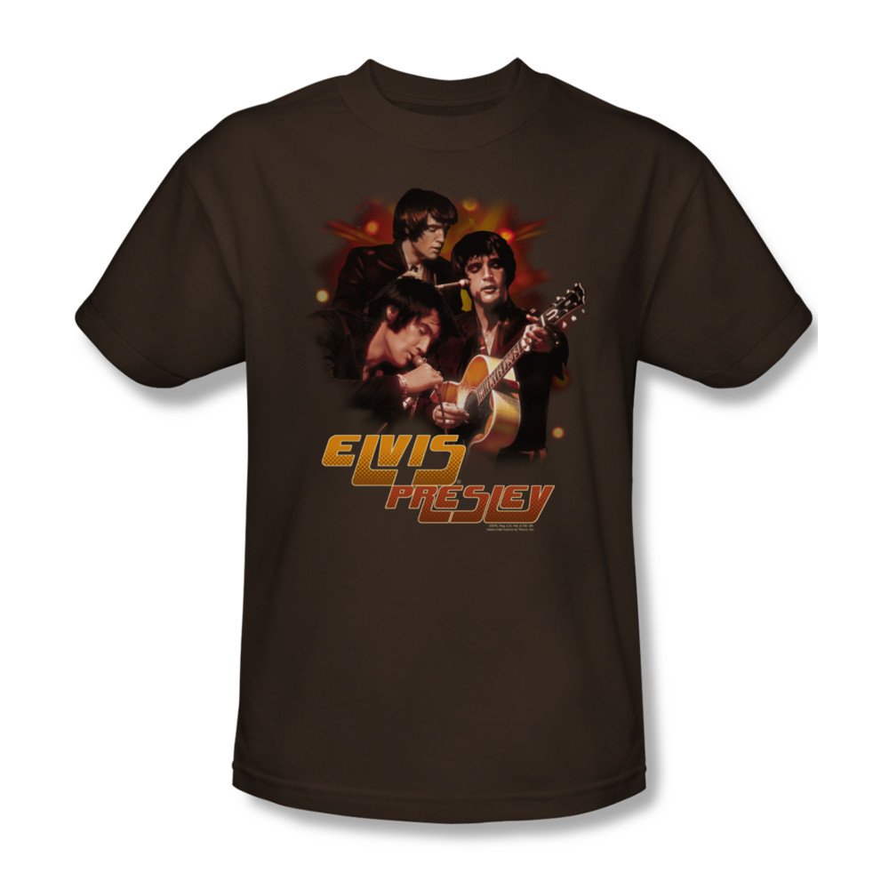 Elvis Presley Vintage Inspired Graphic T-Shirt for Men - Size Medium - Retro Rock & Roll Music Tee for Concerts, Parties & Casual Wear
