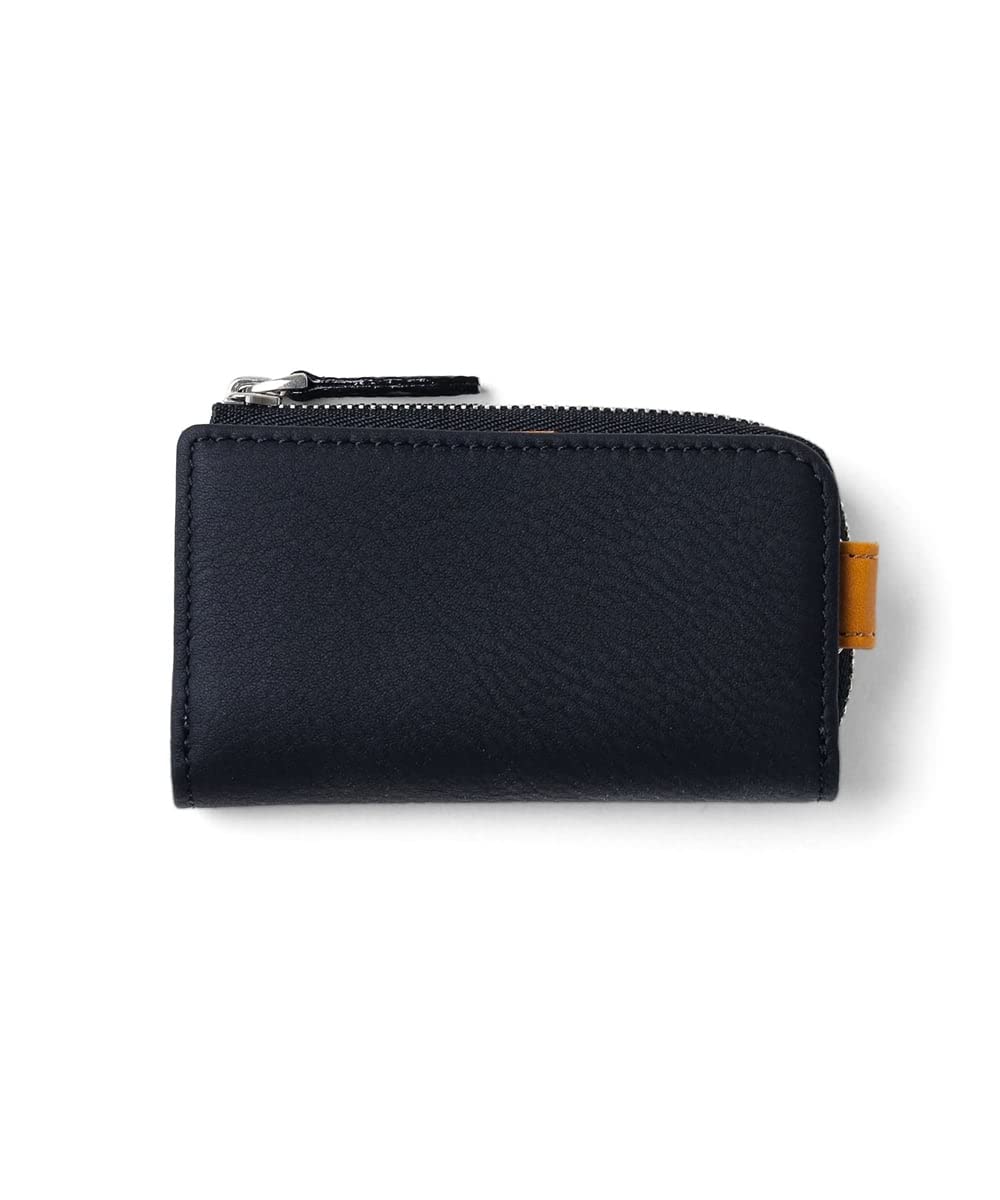Premium Japanese Leather Key Case & Coin Holder - Handcrafted Accessory No.639601 | Ideal for Organizing Keys, Coins, and Small Essentials