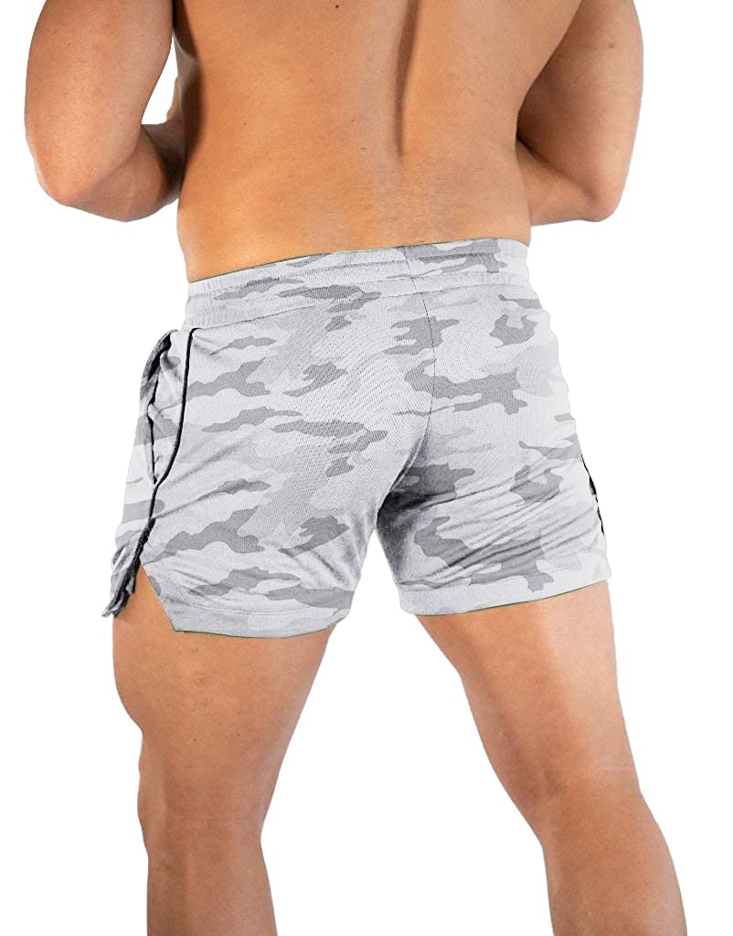 EVERWORTH Men's 5-Inch Athletic Shorts - Gym Workout Shorts for Running, Bodybuilding & Casual Wear | Lightweight Breathable Quick-Dry Fitness Shorts for Training, Jogging & Summer Activities
