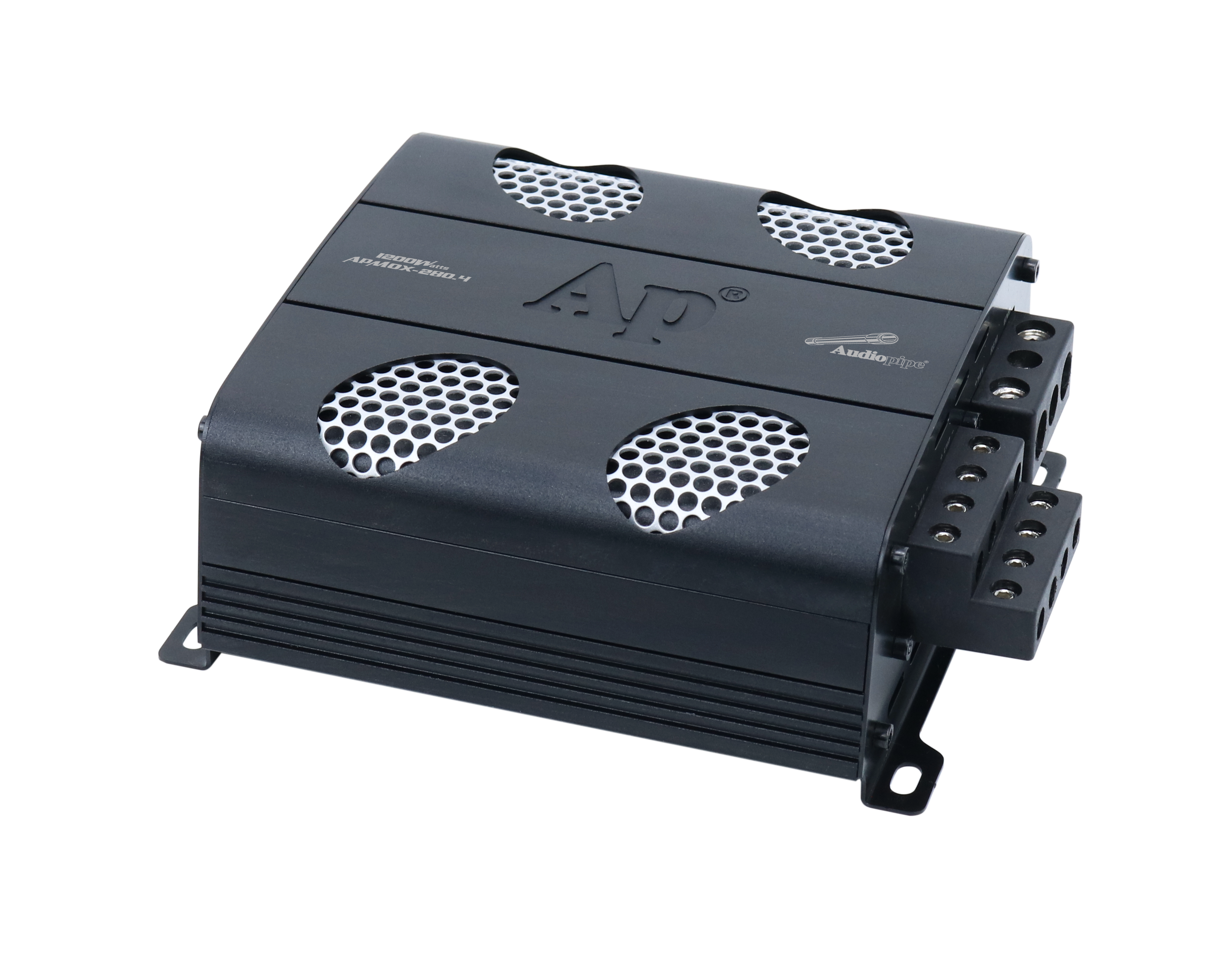 APMOX 280.4 280W Full Range Class D Mini Amplifier - Compact Power for Home Theater, Car Audio & Studio Monitors
