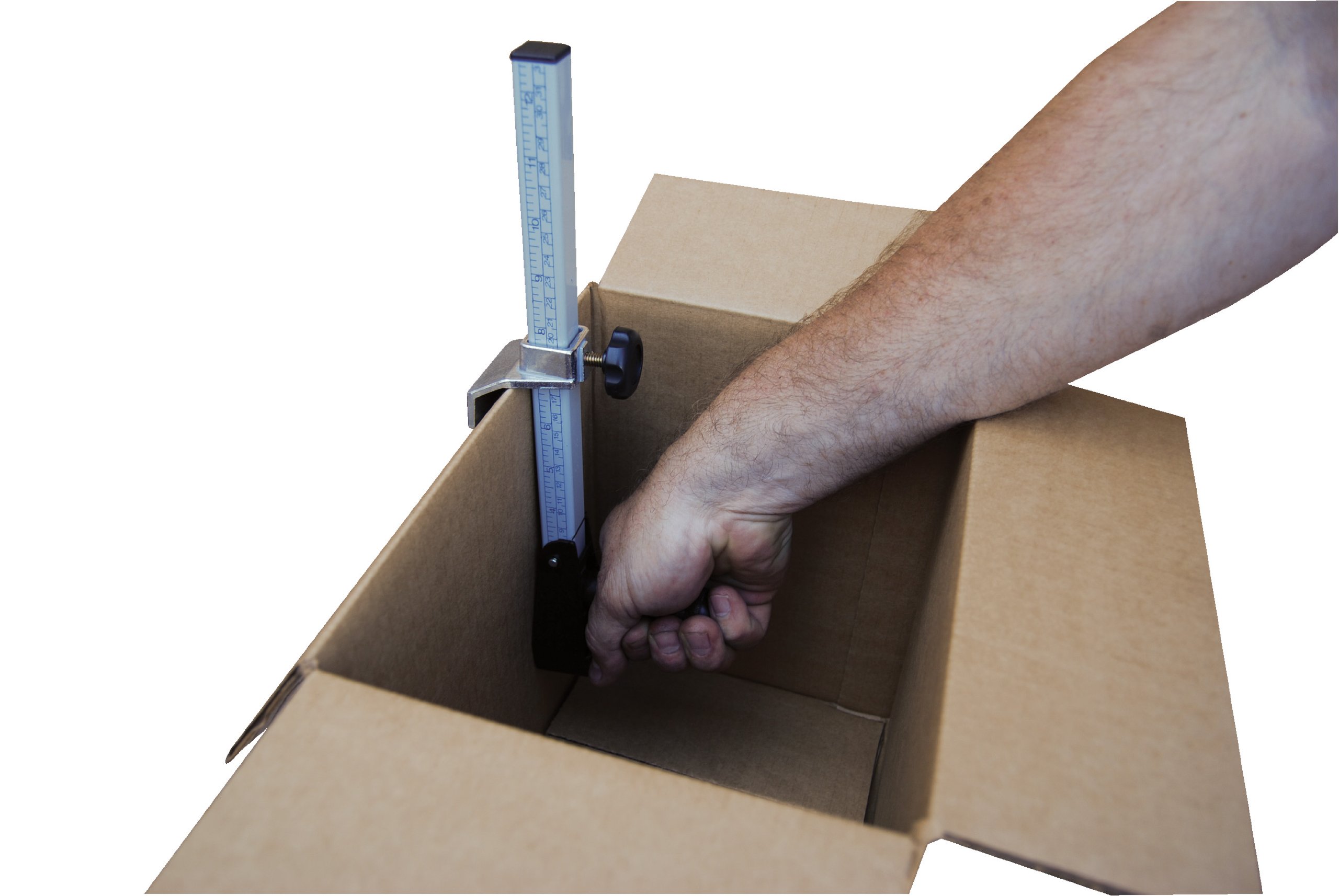 Vestil SIZER-4 Heavy Duty Corrugated Box Sizer - Perfect for Shipping, Packaging, and Warehouse Organization