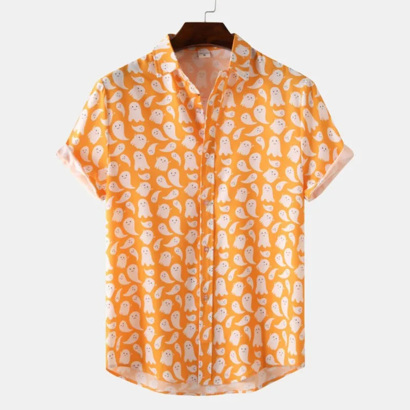 Men's Boho Patchwork Shirt for Festival & Party Outfits | Casual Summer Hippie Style Shirt for Music Festivals & Beach Vacations