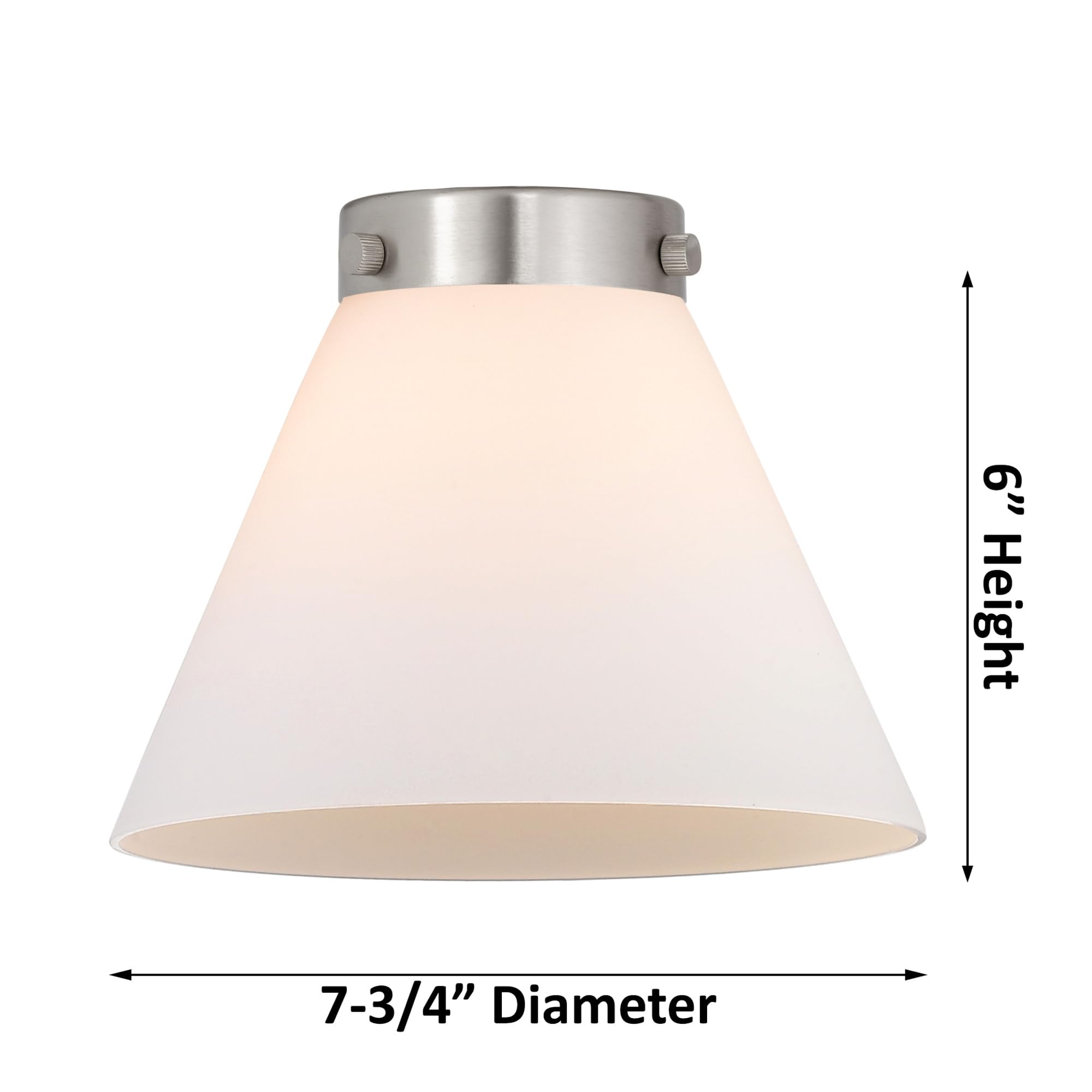 Ballston Collection 916-4W-PN-G43 Modern 4-Light Bathroom Vanity Light Fixture - Perfect for Bathroom, Powder Room & Spa Decor