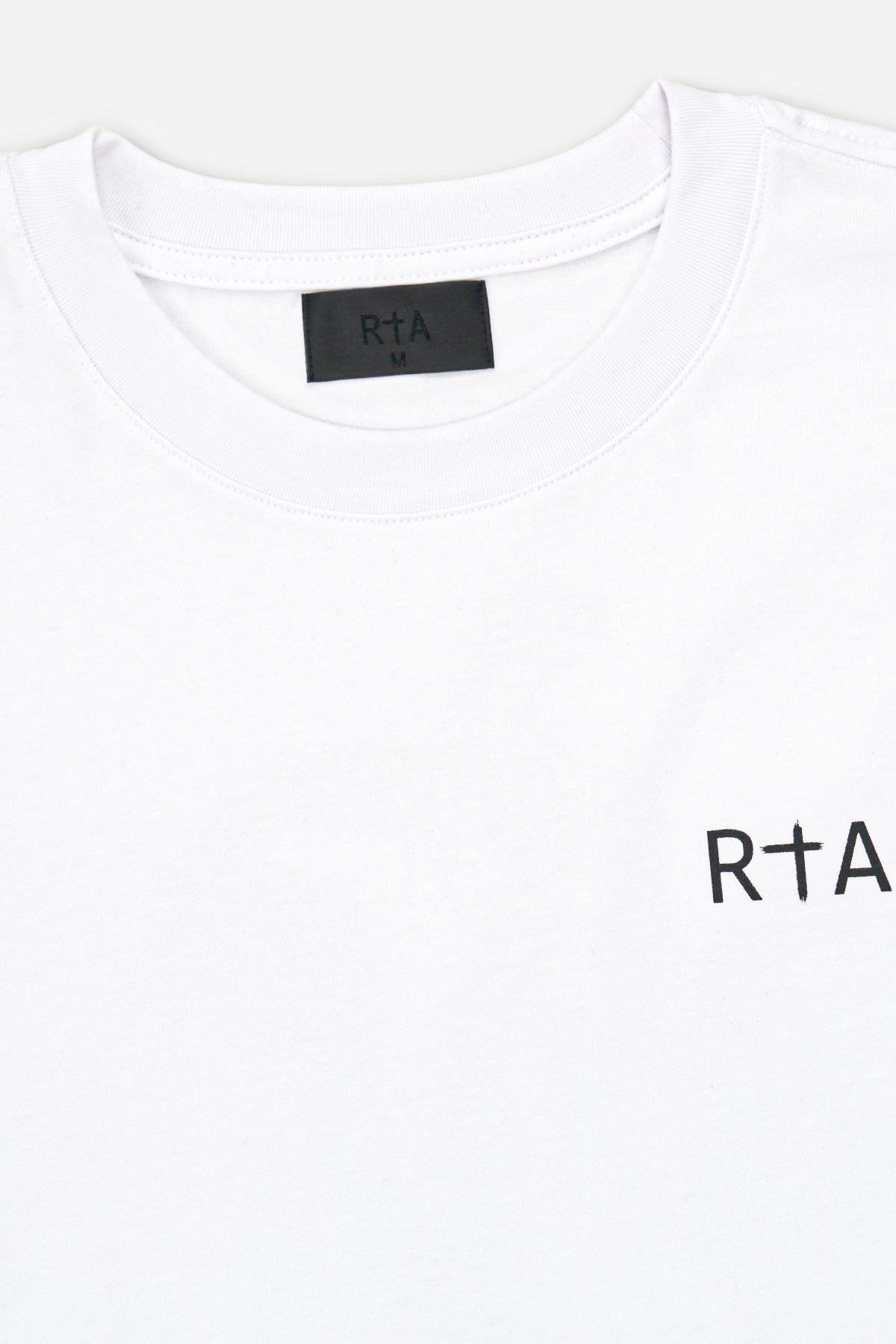 LAWRENCE Long Sleeve T-Shirt for Men | White Snake Print Cotton Tee | Casual Streetwear & Graphic Apparel for Everyday Wear