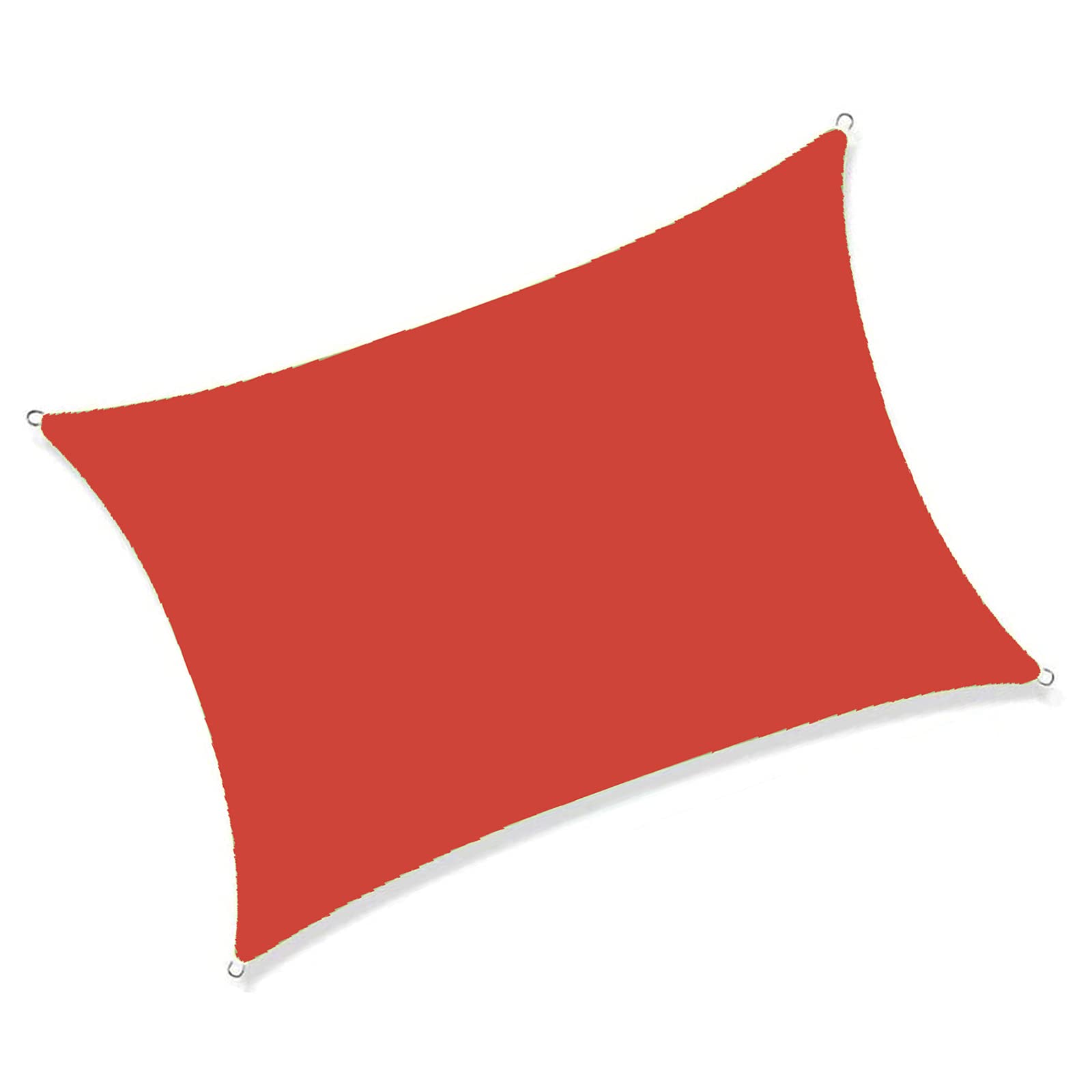 10x16ft Rectangle Shade Sail - UV Resistant Outdoor Sun Shade Canopy, Waterproof & Tear-Resistant Shade Cloth for Backyard, Garden, Patio, Poolside - Perfect for Picnics, BBQ, and Outdoor Relaxation