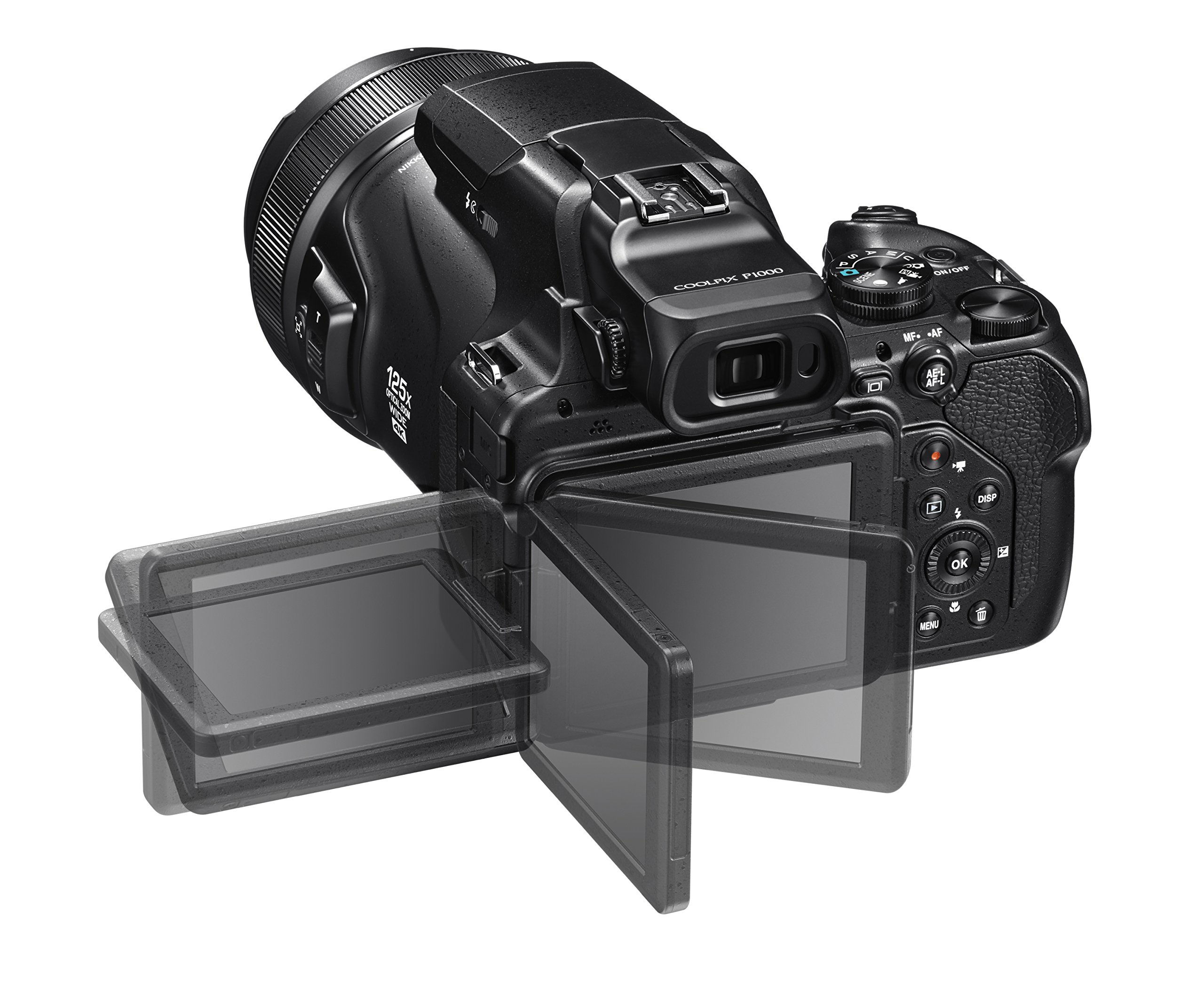 Nikon Coolpix P1000 4K Ultra HD Digital Camera with 125x Optical Zoom - Certified Refurbished - Perfect for Wildlife Photography, Travel & Vlogging