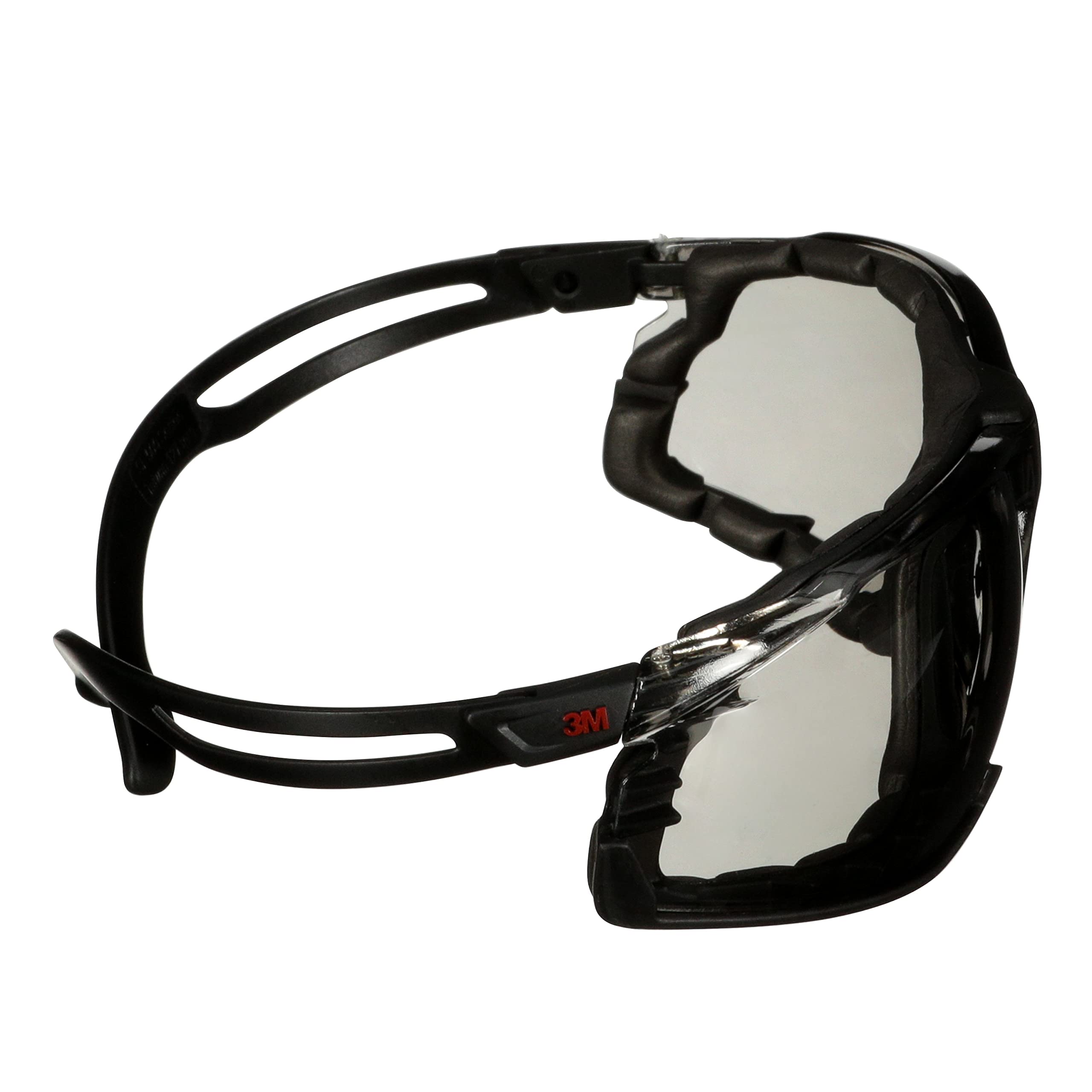 SecureFit 500 Series Safety Glasses - 20 Pack ANSI Z87.1 Certified Impact Resistant Eyewear with Anti-Fog Scotchgard Lens, Adjustable Ratchet Temples & Foam Gasket - Ideal for Construction, Woodworking, Lab Work & Outdoor Sports Protection
