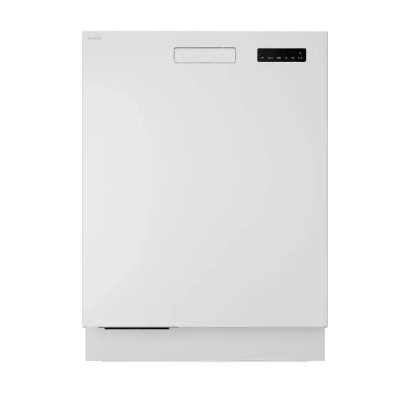 ASKO 60cm XL Classic Built-In Dishwasher - Energy Efficient, Ultra Quiet 50dB, 14 Place Settings - Perfect for Large Families & Open Kitchen Designs (White)