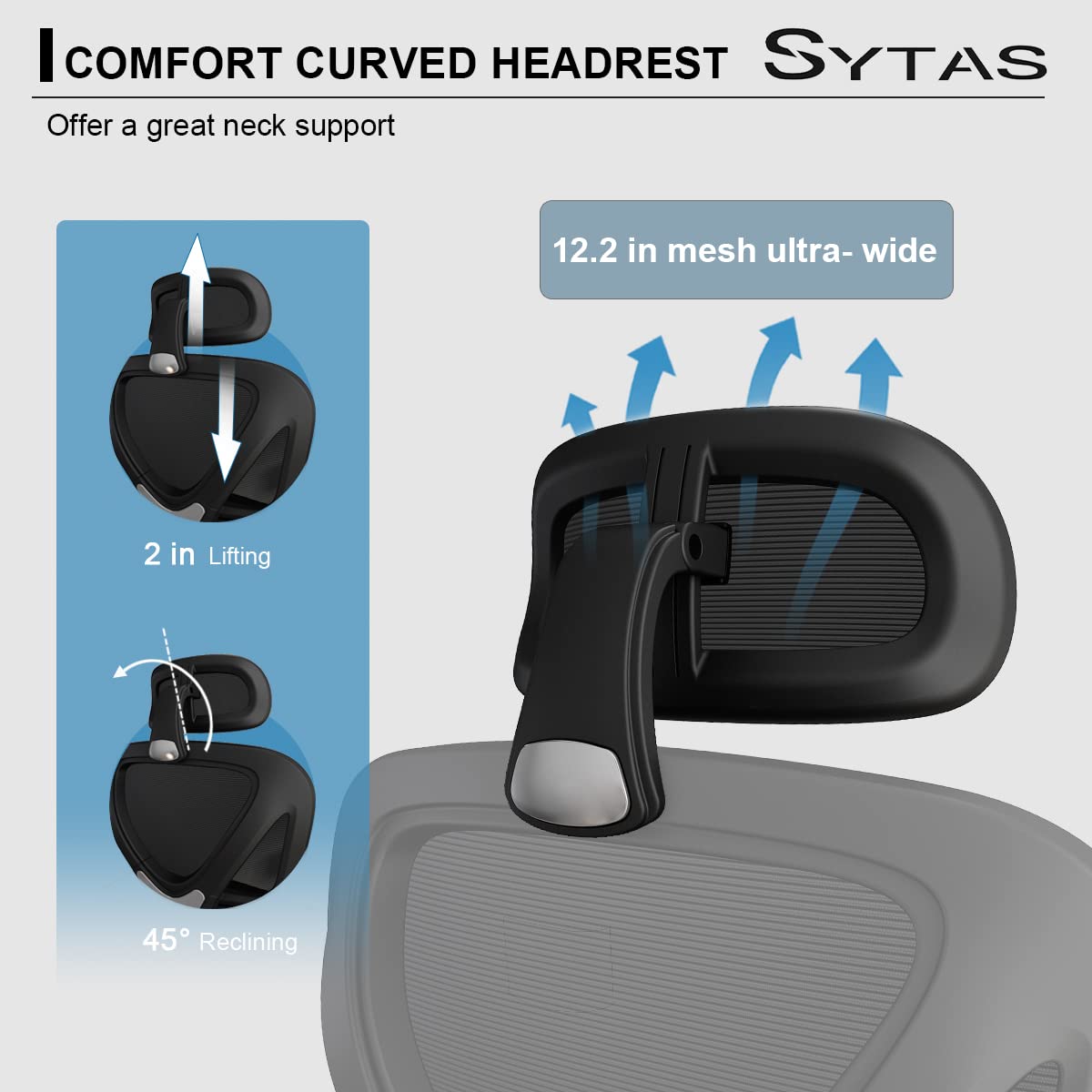 Ergonomic Home Office Chair with Lumbar Support - High Back Adjustable Desk Chair for Computer Work | Comfortable Work from Home & Gaming Chair