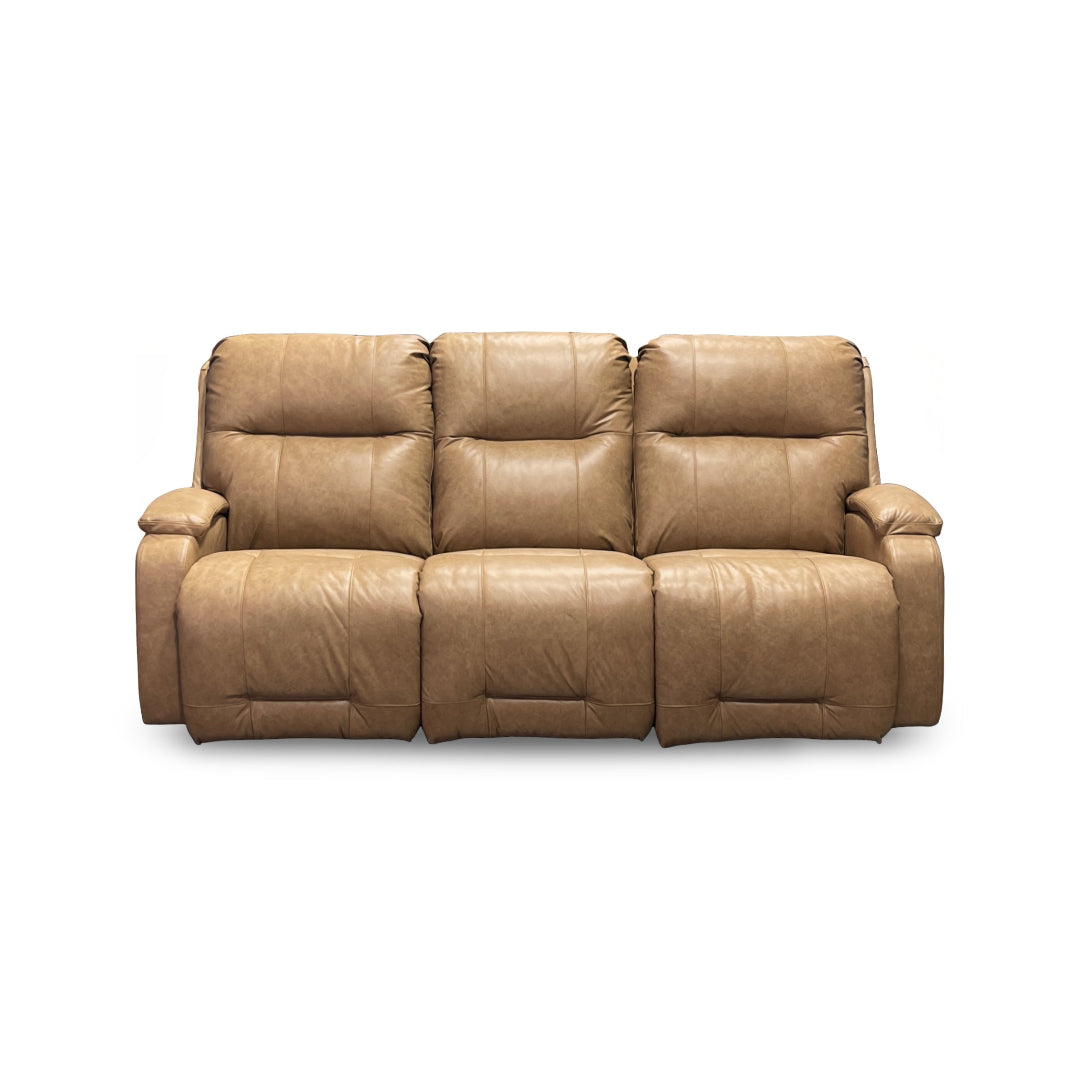 Maverly Power Reclining Sofa - Electric Lift Recliner with USB Charger, Massage & Heat - Modern Living Room Furniture for Home Theater & Relaxation