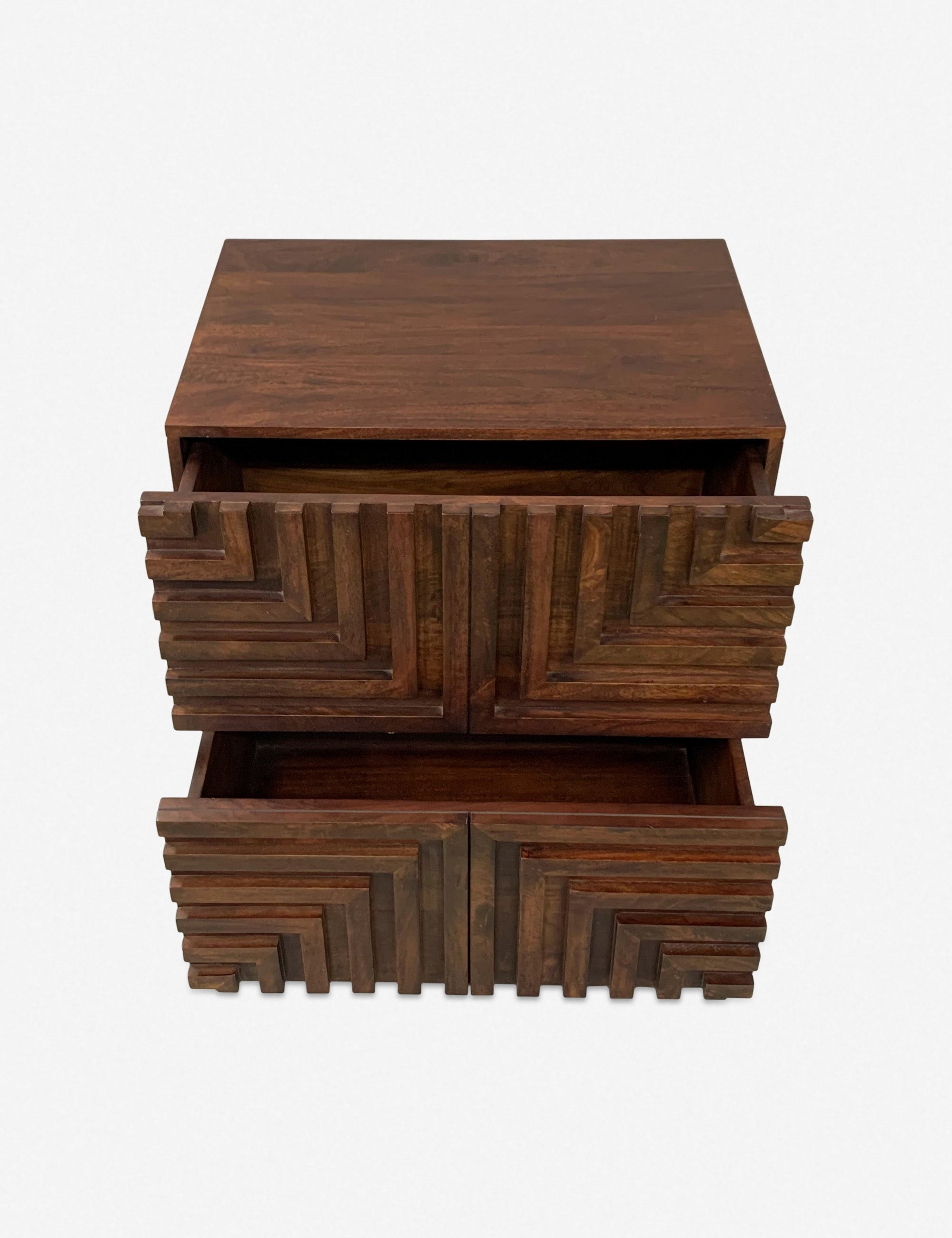 Modern Nightstand with Drawer - Stylish Bedside Table for Bedroom, Living Room & Office - Wooden End Table with Storage Shelf - Perfect for Small Spaces & Home Decor