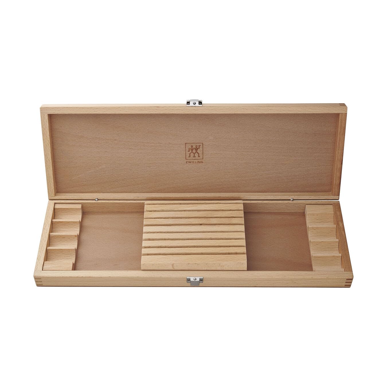 ZWILLING 8-Piece Stainless Steel Steak Knife Set with Wooden Gift Box - Premium Cutlery for Steak Dinners, BBQ Parties & Elegant Dining