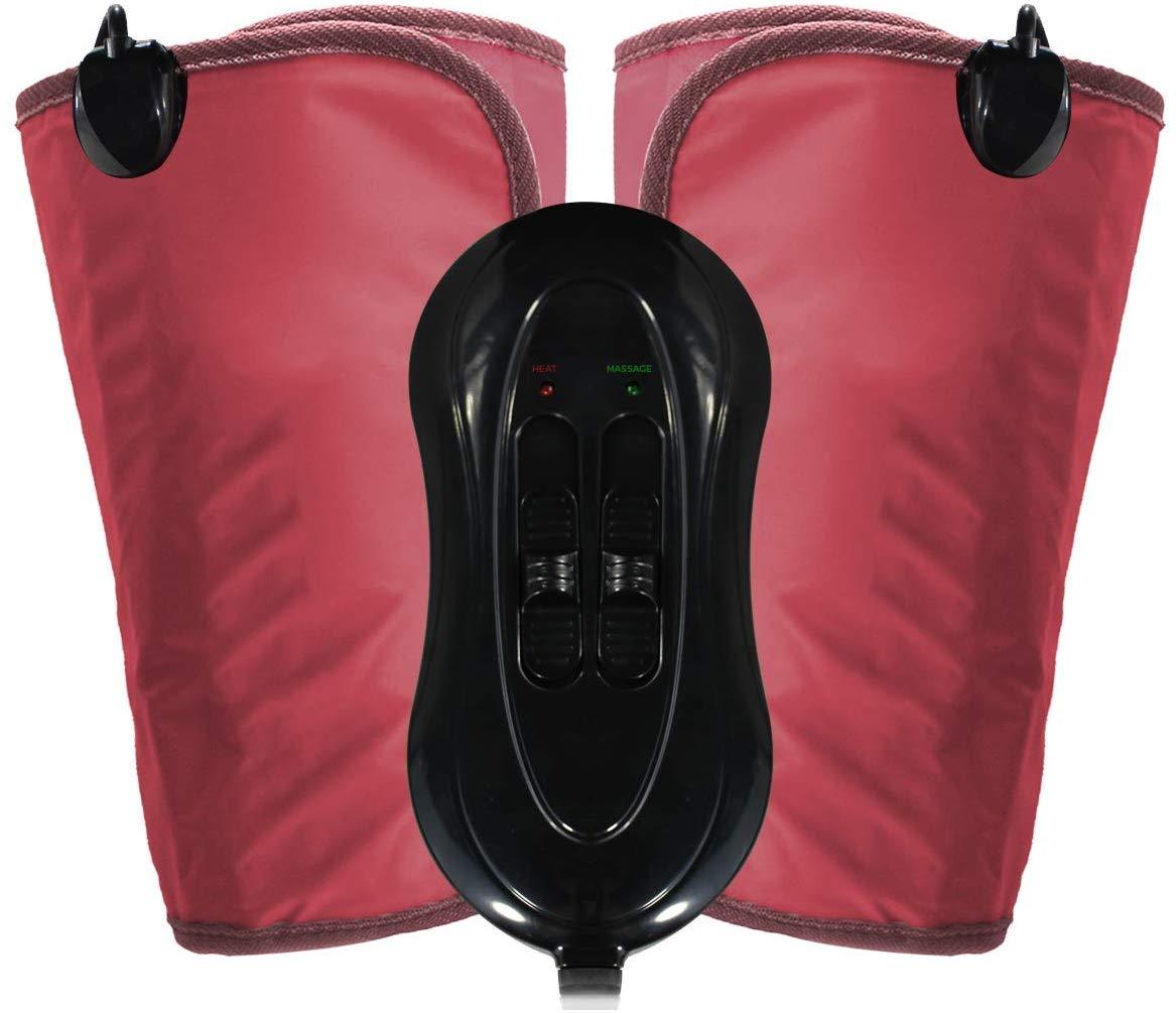 Electric Infrared Heating Massage Cuffs for Leg & Arm Pain Relief - Portable Therapy for Muscle Relaxation & Recovery at Home, Office, or Gym