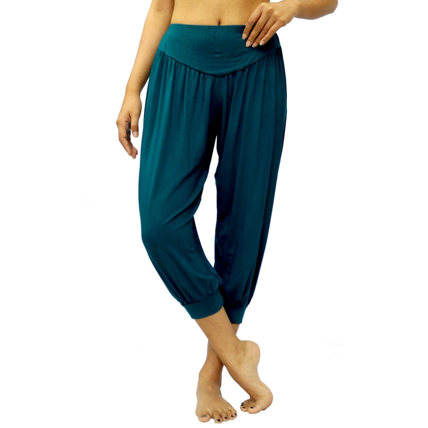 LOFBAZ Women's High Waisted Yoga Pants - Maternity Stretch Lounge Pants, Soft Sweatpants & Harem Pants for Dance, Workout, Sleep & Relaxation | Perfect for Pregnancy, Yoga, Pilates & Casual Wear