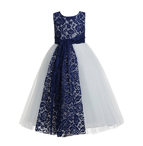Navy Blue / White