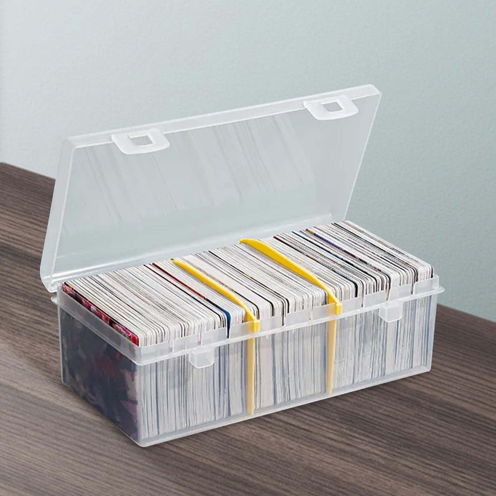 Premium MYCENSE Playing Card Case Holder - Durable Baseball & Trading Card Storage Box for Collectibles - Perfect for Card Games, Collecting & Organizing Sports Cards