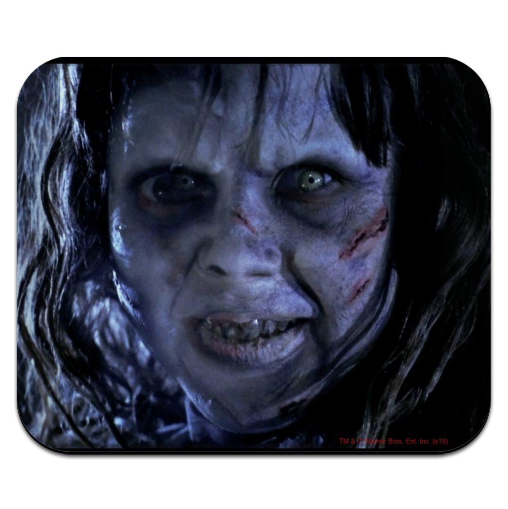 The Exorcist Regan Character Low Profile Thin Gaming Mouse Pad - Perfect for PC, Laptop & Office Use