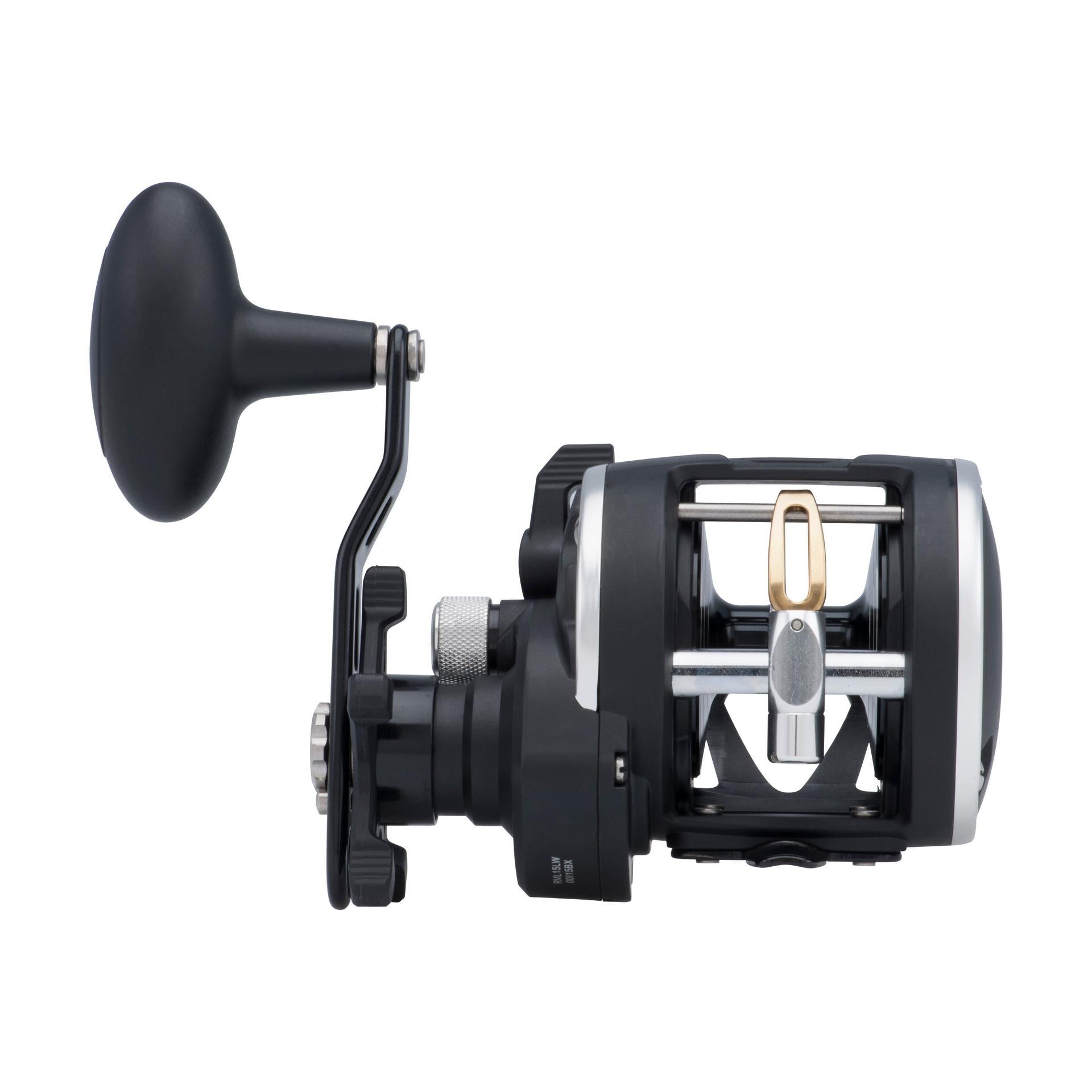 Rival™ Level Wind Conventional Fishing Reel - Smooth Casting & Retrieval for Saltwater & Freshwater Angling