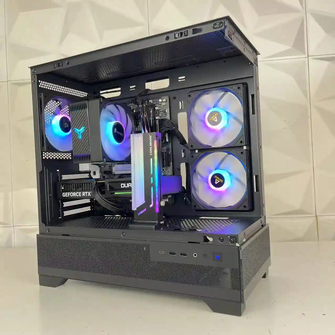 RGB Gaming PC Phantom AMD CX500M - High Performance Desktop for Streaming, Esports & VR Gaming
