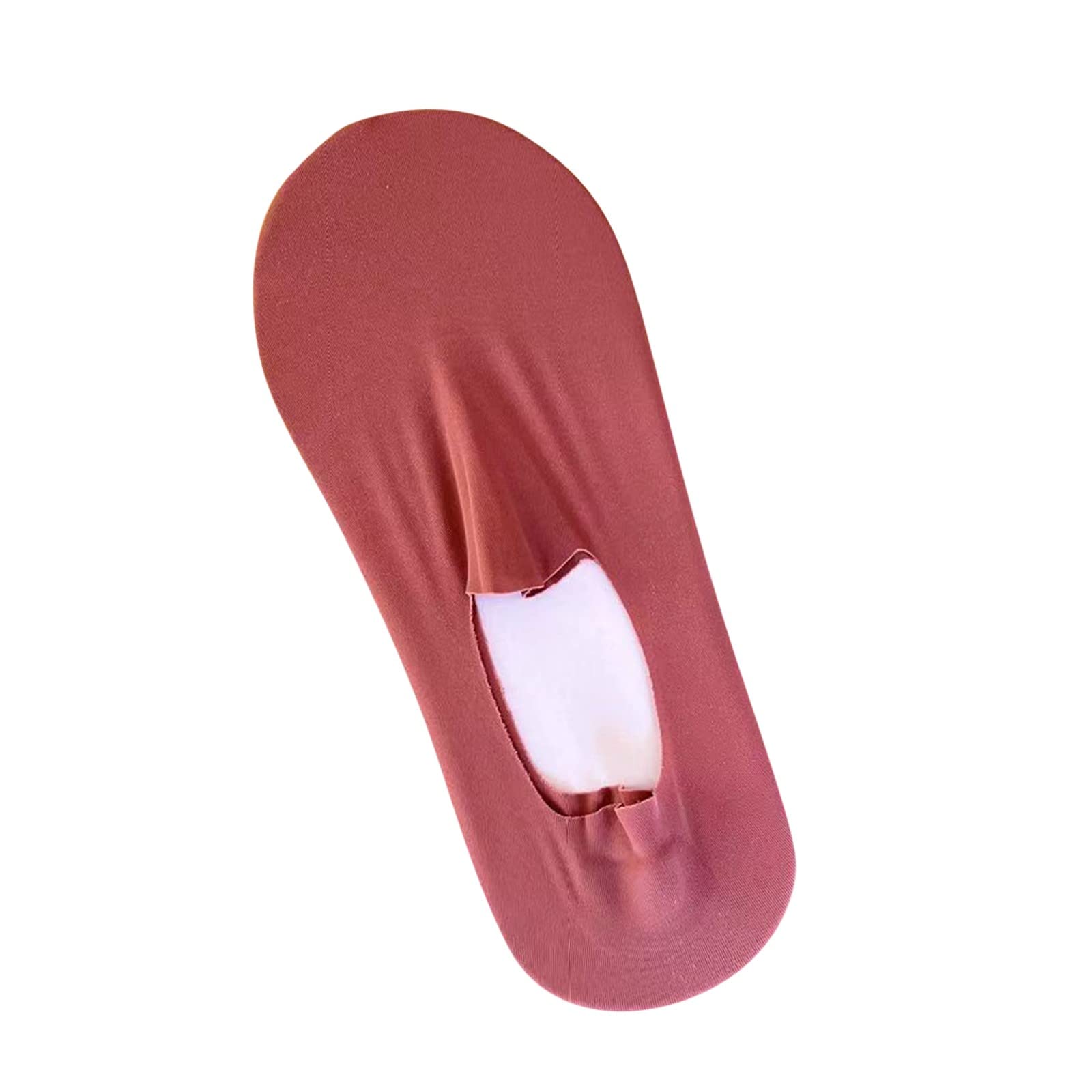 1 Pair Women's Solid Ice Silk Socks - Breathable & Non-Slip Low Cut Socks for Everyday Wear, Sports & Casual Outfits