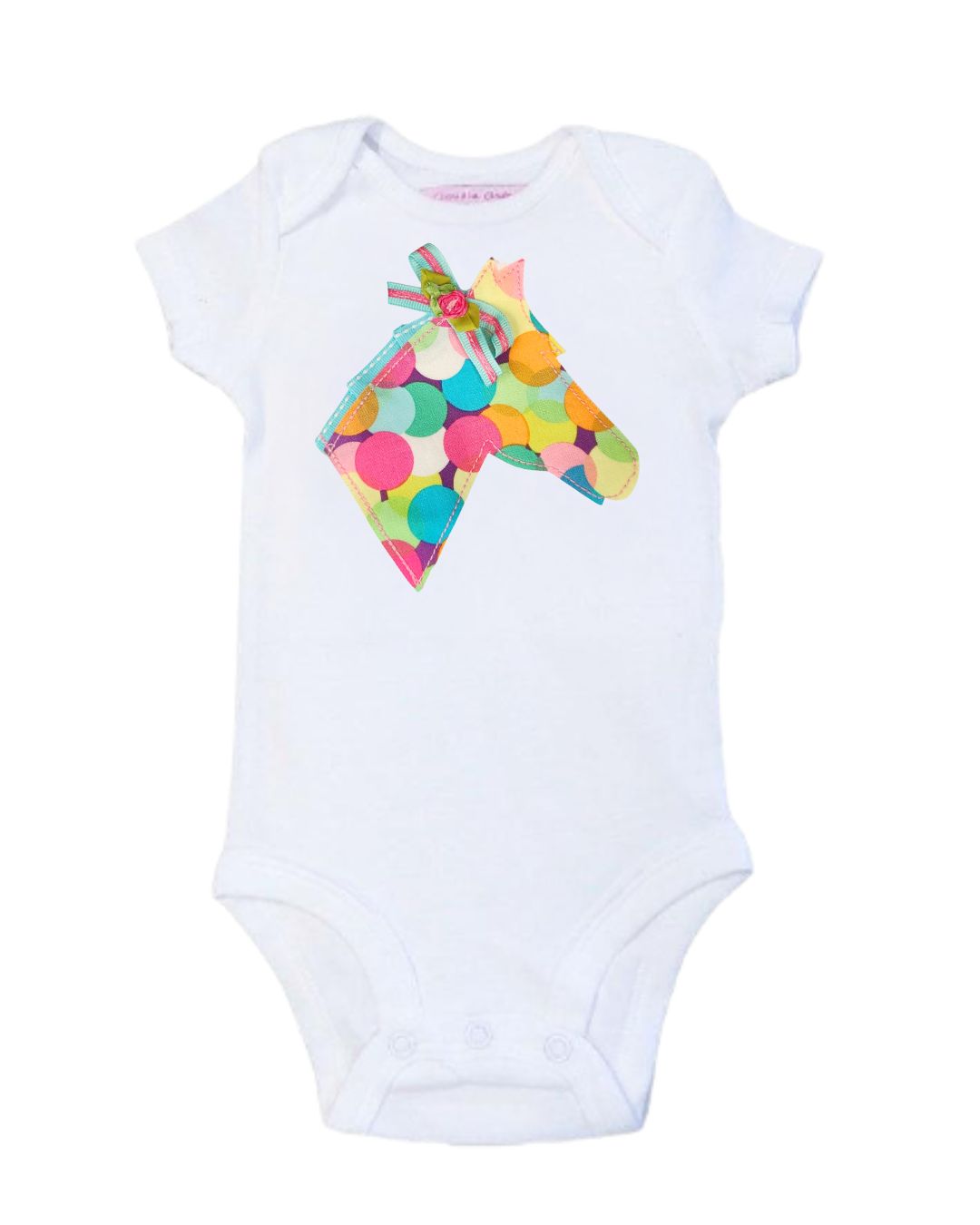 Baby Equestrian Onesie - Soft Cotton Short Sleeve Bodysuit for Infants | Perfect for Horseback Riding Lessons & Farm Visits
