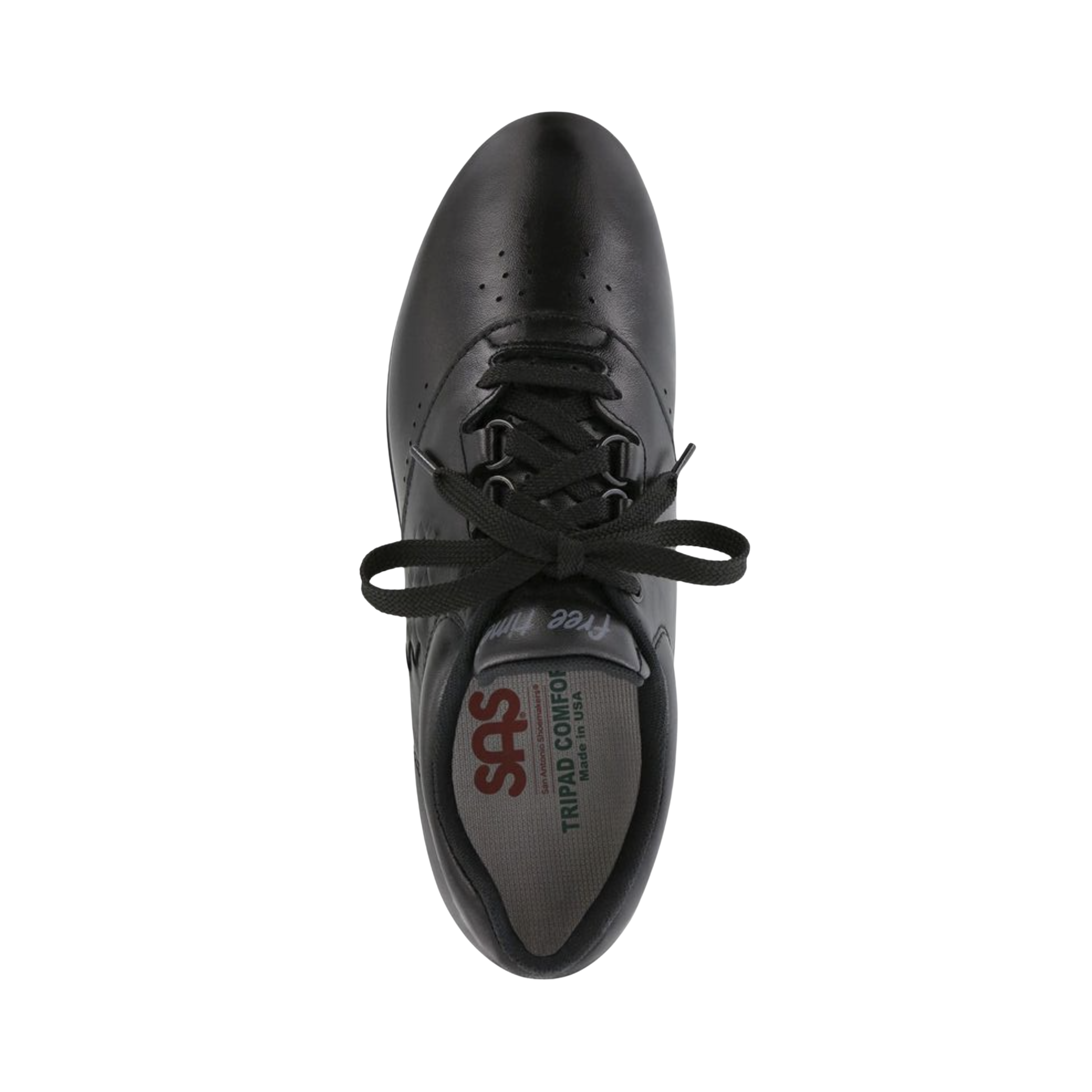 Women's Comfortable Black Casual Shoes - Regular Width for Walking, Travel & Everyday Wear