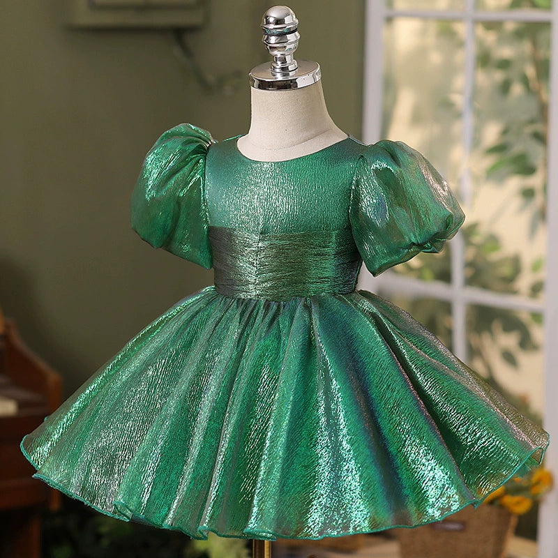 Sparkly Sequin First Communion Dresses for Baby Girls - Elegant Toddler Birthday Party Dresses | Perfect for Church Ceremonies, Christenings & Special Occasions