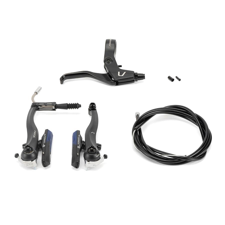 ARISE Sphere Pro Rear Brake Kit - High Performance Black Brake System for Bikes, Motorcycles & ATVs - Perfect for Off-Road, Mountain & Urban Riding