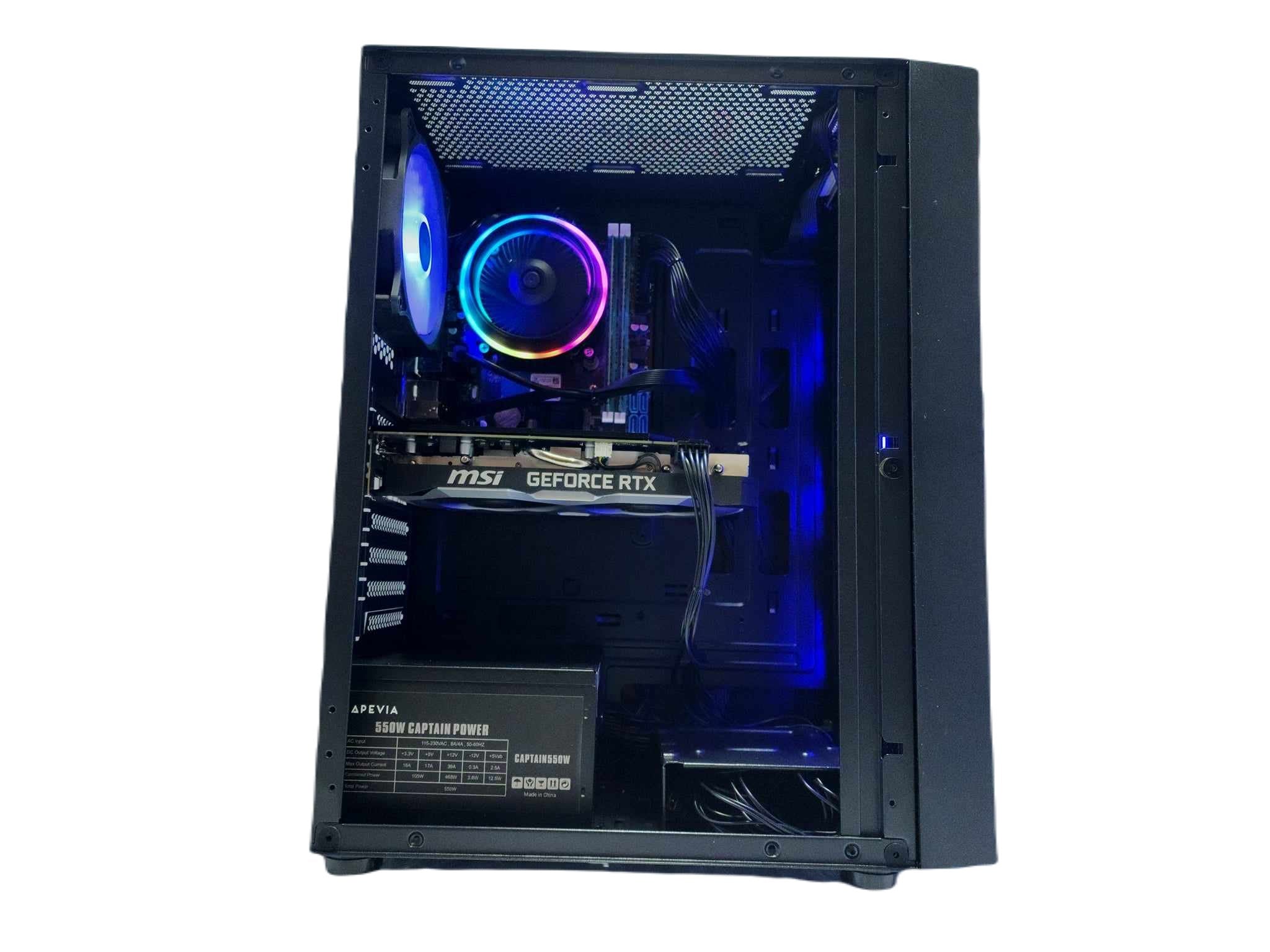 Pinnacle Gaming PC Desktop Computer - AMD Ryzen 3, 2TB SSD, 64GB RAM, NVIDIA GTX 1660 SUPER, WiFi - High Performance Gaming & Streaming Setup for Esports & VR