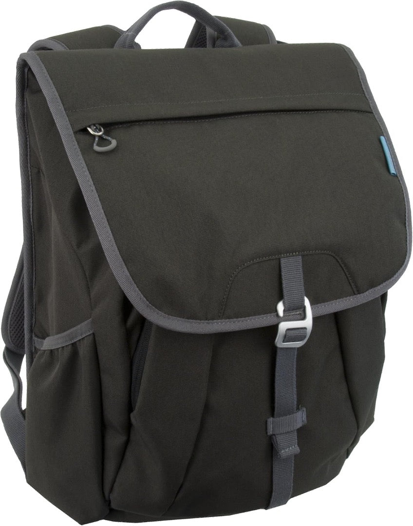 Ranger Small Laptop Backpack 13 Inch - Lightweight Water-Resistant Graphite Gray Laptop Bag for Men & Women - Perfect for Work, School, Travel & Commuting