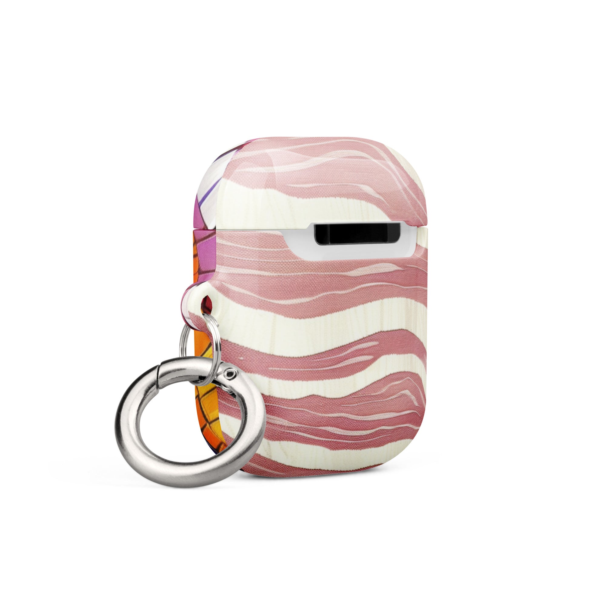 Handmade Folk Art AirPods Case - Unique Vintage Design for AirPods 1/2/3/Pro - Perfect for Music Lovers & Festival Goers